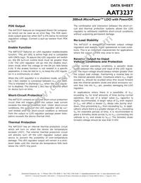 AAT3237IGU-3.3-T1 Datasheet Page 10