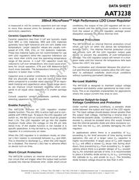 AAT3238IGU-1.8-000 Datasheet Page 9
