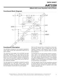 AAT3258ITS-3.3-R-T1 Datasheet Page 9