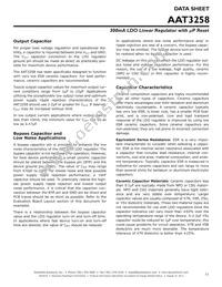 AAT3258ITS-3.3-R-T1 Datasheet Page 11