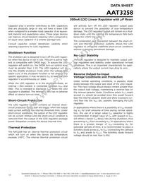 AAT3258ITS-3.3-R-T1 Datasheet Page 12