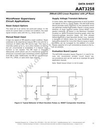 AAT3258ITS-3.3-R-T1 Datasheet Page 13