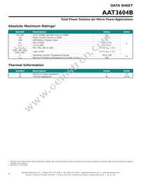 AAT3604BISK-T1 Datasheet Page 4