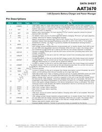 AAT3670ISK-4.2-T1 Datasheet Page 2