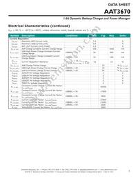 AAT3670ISK-4.2-T1 Datasheet Page 5