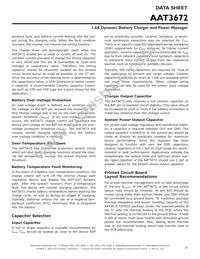 AAT3672IWO-4.2-3-T1 Datasheet Page 21