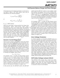 AAT3673IXN-4.2-1-T1 Datasheet Page 17