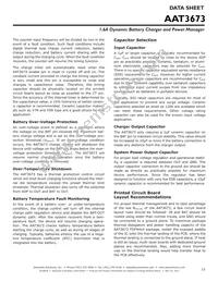 AAT3673IXN-4.2-1-T1 Datasheet Page 23