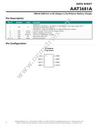 AAT3681AIJS-4.2-2-T1 Datasheet Page 2