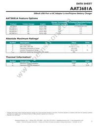 AAT3681AIJS-4.2-2-T1 Datasheet Page 3