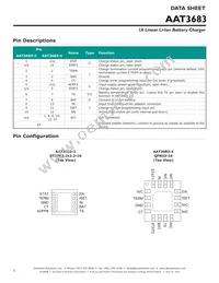 AAT3683IVN-4.2-4-T1 Datasheet Page 2