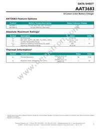AAT3683IVN-4.2-4-T1 Datasheet Page 3