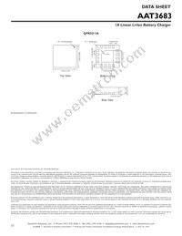 AAT3683IVN-4.2-4-T1 Datasheet Page 22