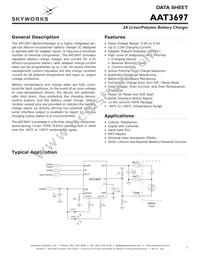 AAT3697IWP-4.2-T1 Datasheet Cover