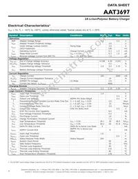 AAT3697IWP-4.2-T1 Datasheet Page 4