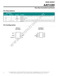 AAT4280IGU-1-T1 Datasheet Page 2