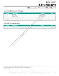 AAT4290IJS-1-T1 Datasheet Page 3