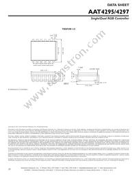 AAT4295IJS-T1 Datasheet Page 20