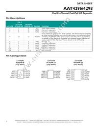 AAT4296IJS-T1 Datasheet Page 2