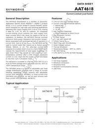 AAT4618IGV-0.5-1-T1 Datasheet Cover