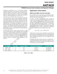 AAT4620ITP-T1 Datasheet Page 10