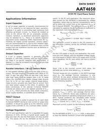 AAT4650IAS-T1 Datasheet Page 8