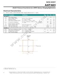 AAT4681IDE-T1 Datasheet Page 4