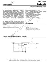 AAT4684ITP-T1 Datasheet Cover