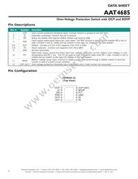 AAT4685IWP-1-T1 Datasheet Page 2