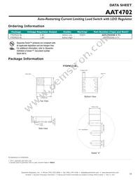 AAT4702IXS-T1 Datasheet Page 19