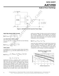 AAT4900IGV-T1 Datasheet Page 8