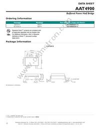 AAT4900IGV-T1 Datasheet Page 12