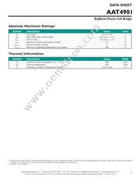 AAT4901IJS-3-T1 Datasheet Page 3