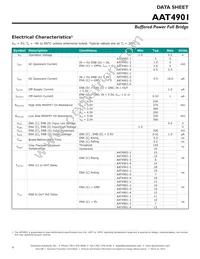 AAT4901IJS-3-T1 Datasheet Page 4