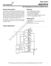 AAT4910IJS-T1 Datasheet Cover