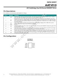 AAT4910IJS-T1 Datasheet Page 2