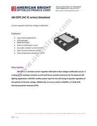 AB-EZPC-20 Datasheet Cover