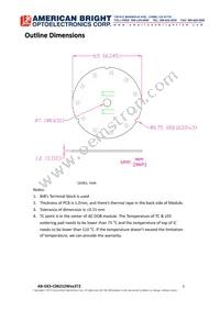 AB-GES-C06212W303T2 Datasheet Page 2