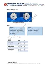 AB-GES-C14124W301N2 Datasheet Page 11