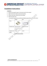 AB-GES-L08106W304T1 Datasheet Page 11