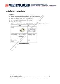 AB-GES-L10206W504T1 Datasheet Page 12