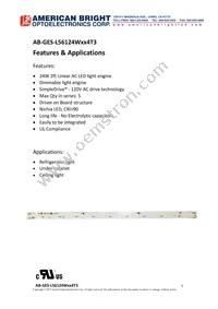 AB-GES-L56124W504T3 Datasheet Cover