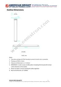 AB-GES-P28112W50BFT2 Datasheet Page 2