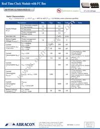 AB-RTCMC-32.768KHZ-B5ZE-S3-T Datasheet Page 2