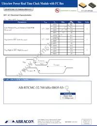 AB-RTCMC-32.768KHZ-IBO5-S3-T Datasheet Page 9