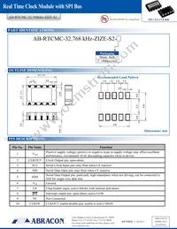AB-RTCMC-32.768KHZ-ZIZE-S2-T Datasheet Page 5