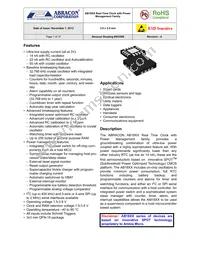 AB1804-T3 Datasheet Cover