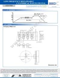 AB26TRB-32.768KHZ-6-TR Datasheet Page 3