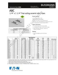 ABC-V-1/16-R Datasheet Cover