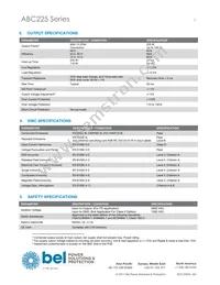 ABC225-1T30L Datasheet Page 3